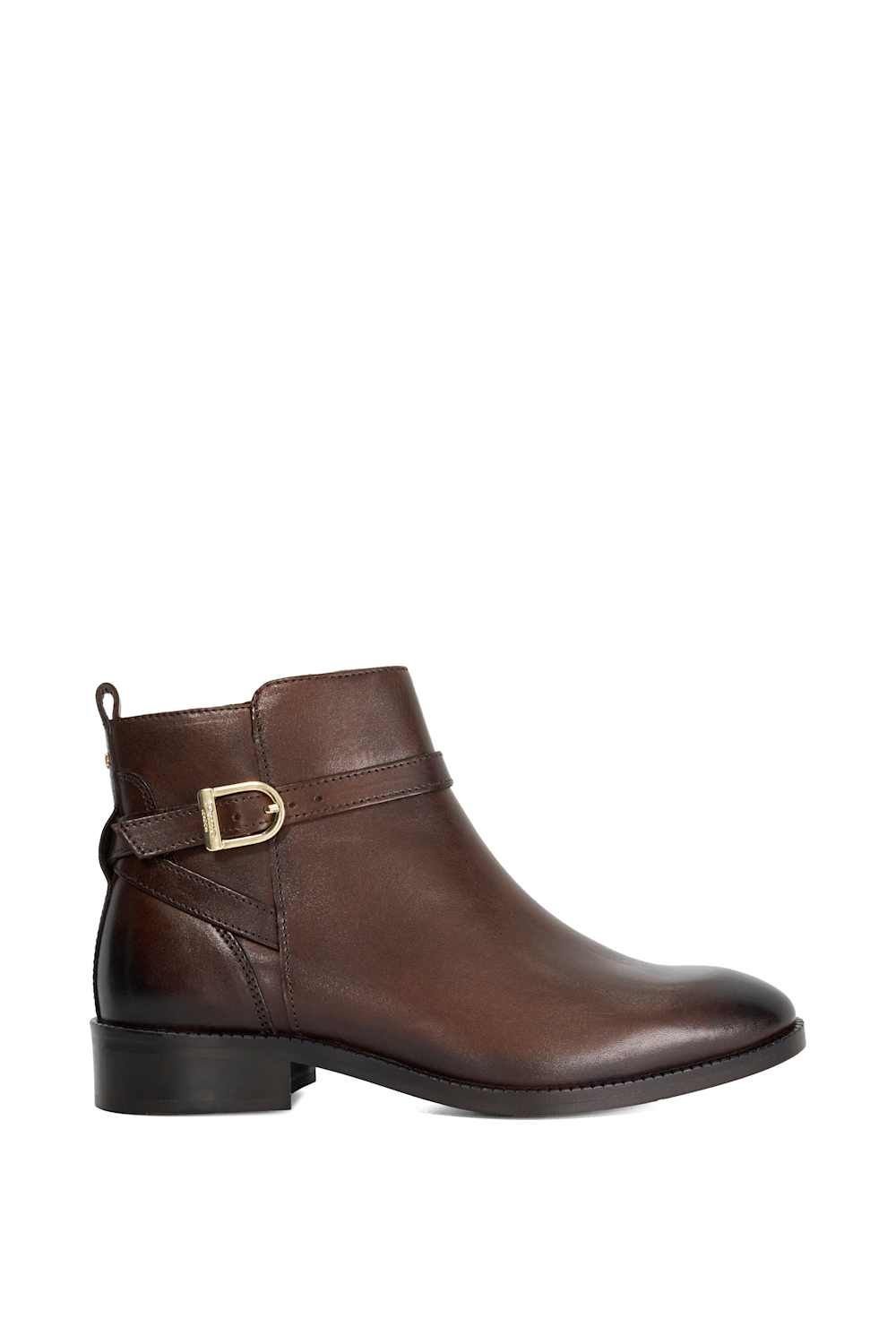 Dune London Dune London Women's 'Pemma' Leather Ankle Boots in Brown - 2