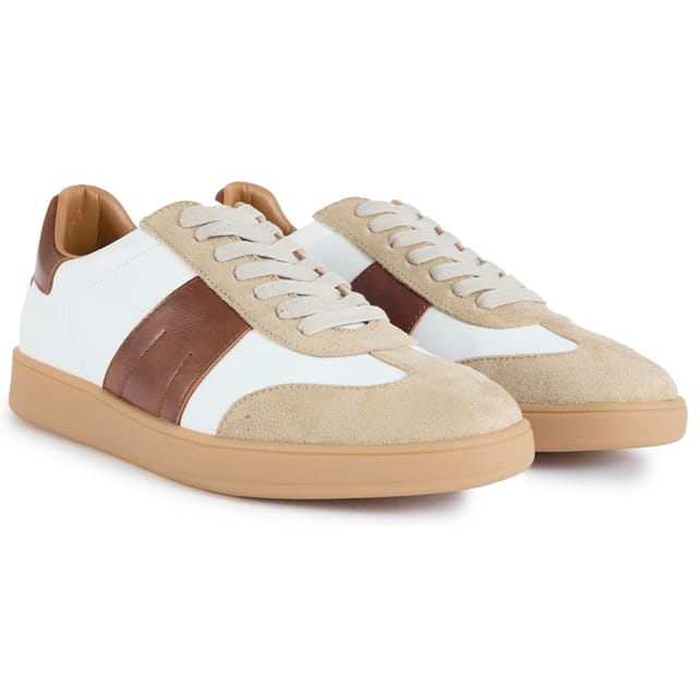 V.GAN V.GAN Men's Stem Leisure Trainers in White - 2
