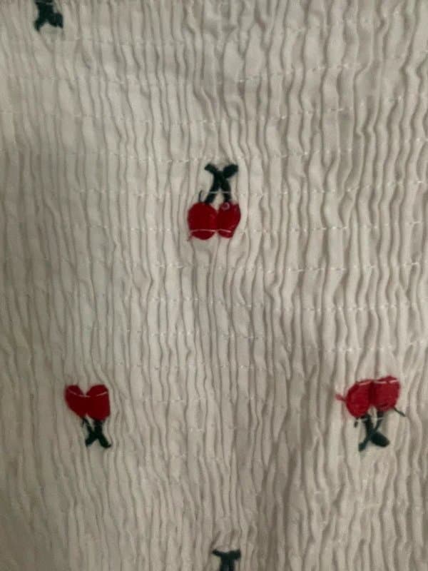 Never Fully Dressed Never fully dressed embroidered cherry summer dress