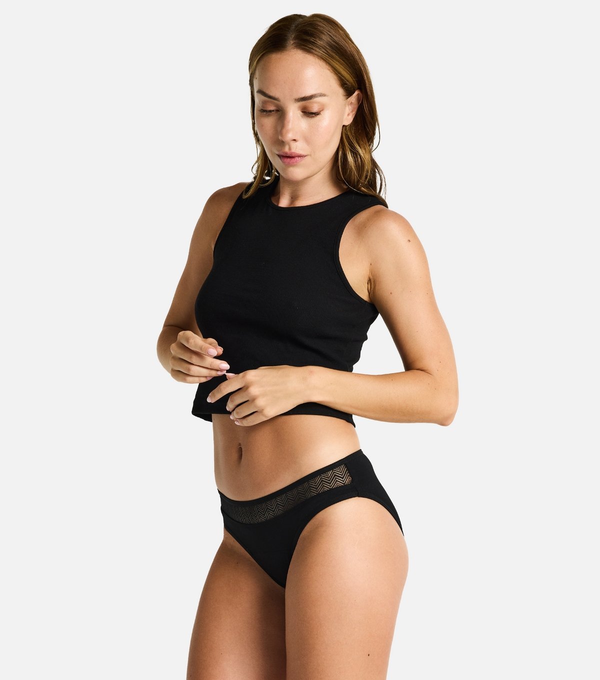 Modibodi Women's Black Light Flow Period Briefs Modibodi New Look - 3