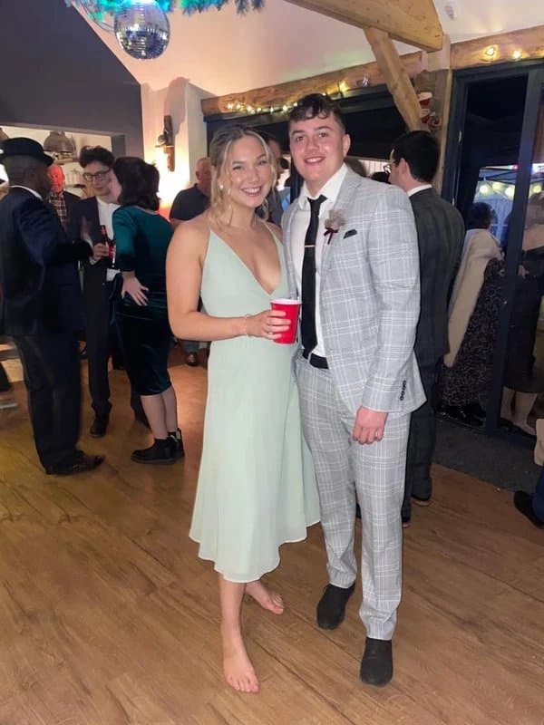 ASOS ASOS design sage green chiffon midi dress