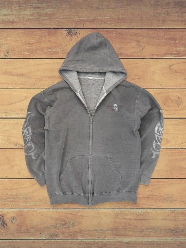 Urban Outfitters Urban Outfitters Stonewash Hoodie - Grey - S