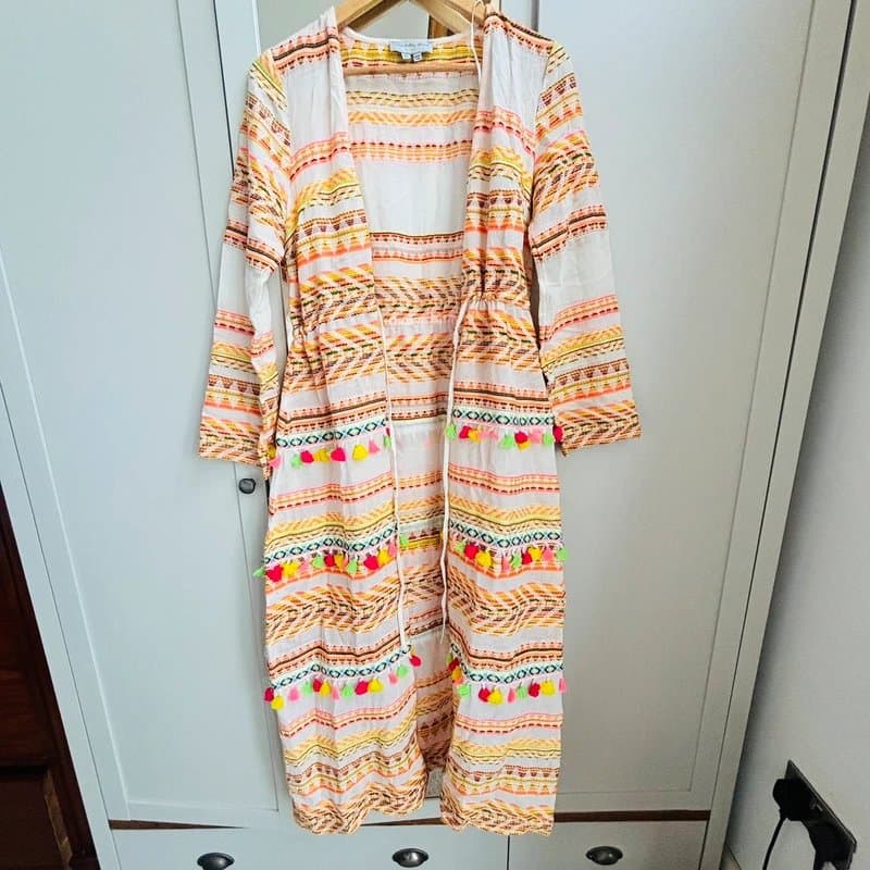 Never Fully Dressed Never Fully Dressed - Embroidered tassel cardigan