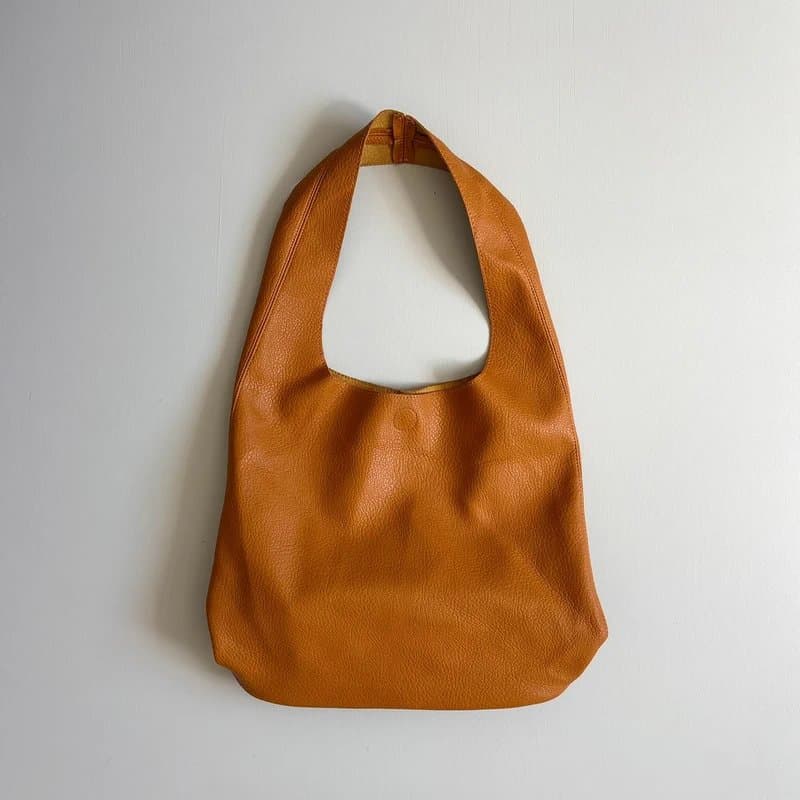 Vintage Supply Vintage Brown leather hobo bag - NEW