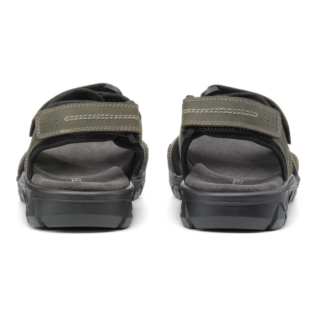 Hotter Hotter Men's 'Lorenzo' Sandals in Khaki - 3