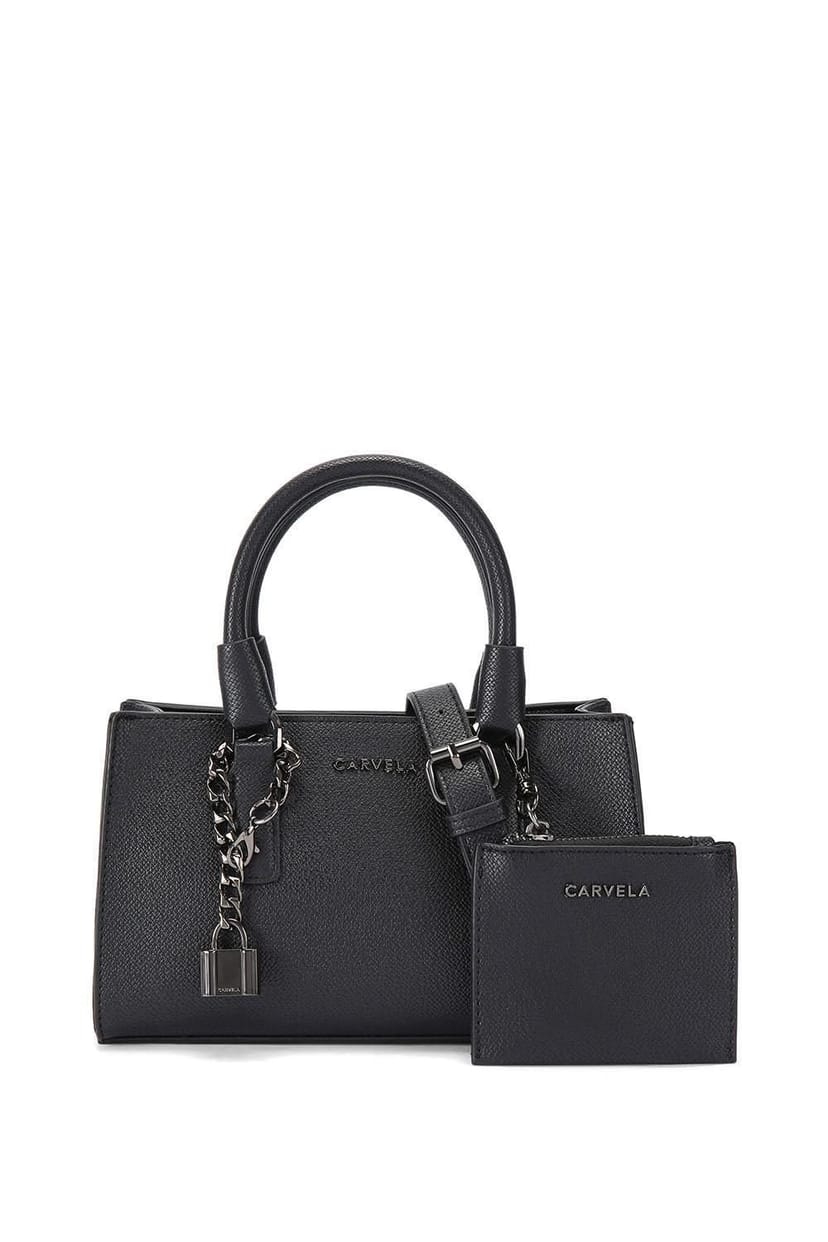 Carvela Carvela Women's 'Latte East West' Bag in Black - 1