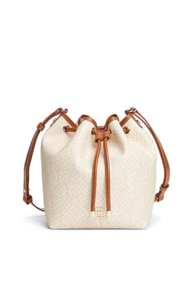 Tommy Hilfiger Tommy Hilfiger Women's Monoplay Bucket Bag Le Beige Mix - 2