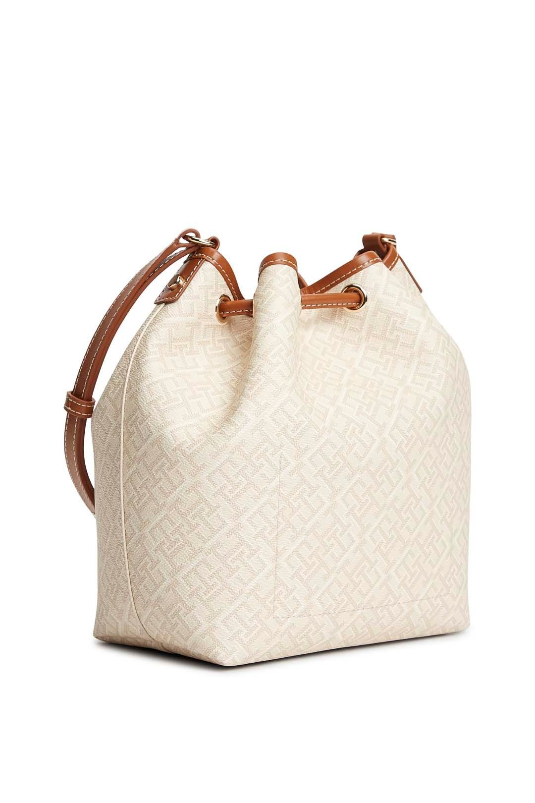 Tommy Hilfiger Tommy Hilfiger Women's Monoplay Bucket Bag Le Beige Mix - 3