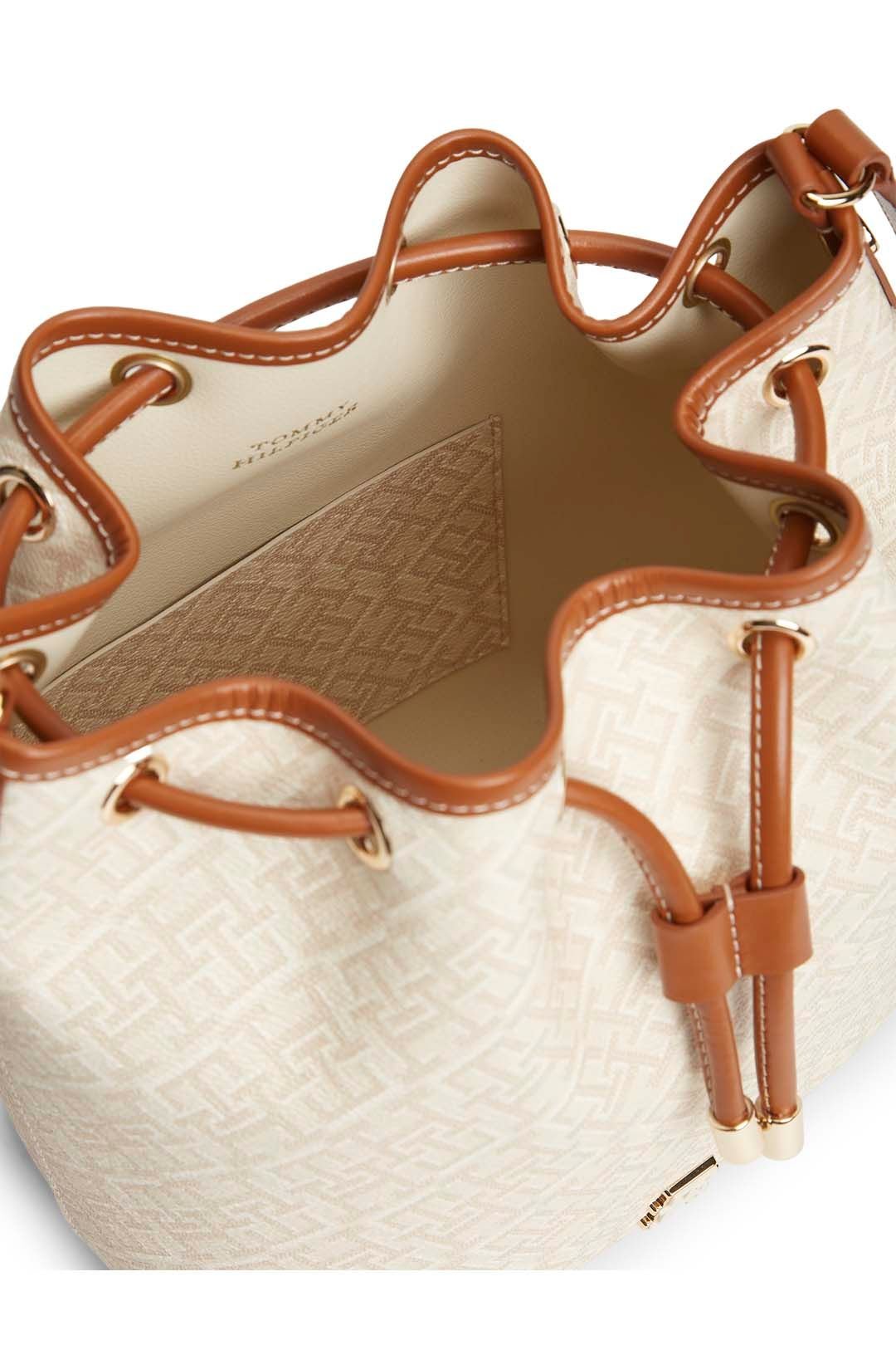Tommy Hilfiger Tommy Hilfiger Women's Monoplay Bucket Bag Le Beige Mix - 4