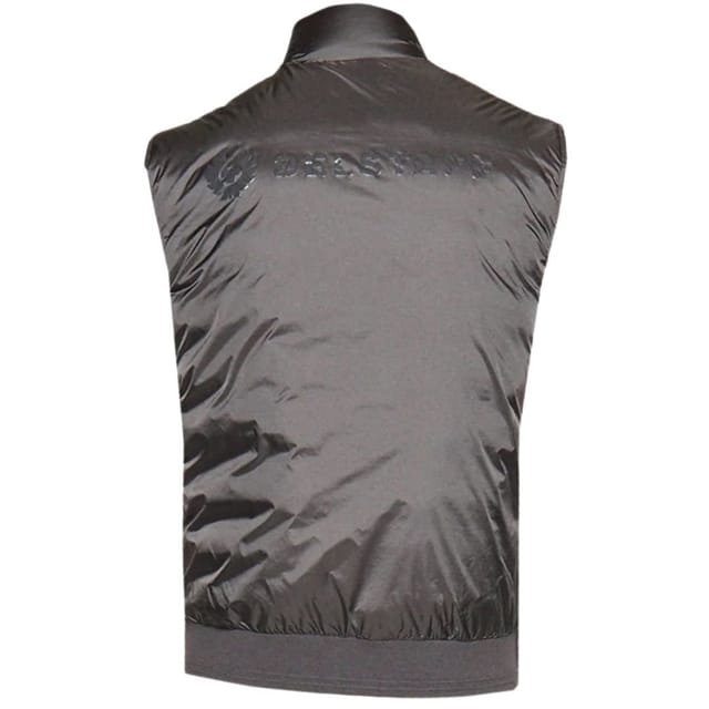 Belstaff Belstaff Men's Flash Circuit Granite Grey Reversible Down Gilet Jacket - 3