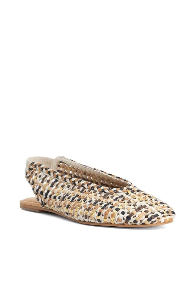 Dune London Dune London Women's 'Hollianne' Leather Ballet Pumps - 2