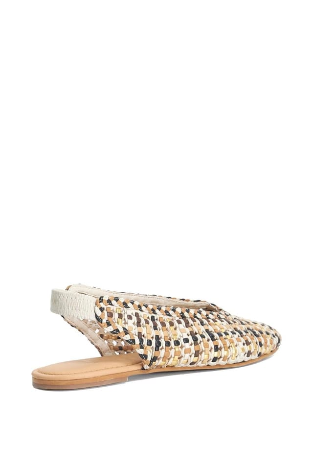 Dune London Dune London Women's 'Hollianne' Leather Ballet Pumps - 3