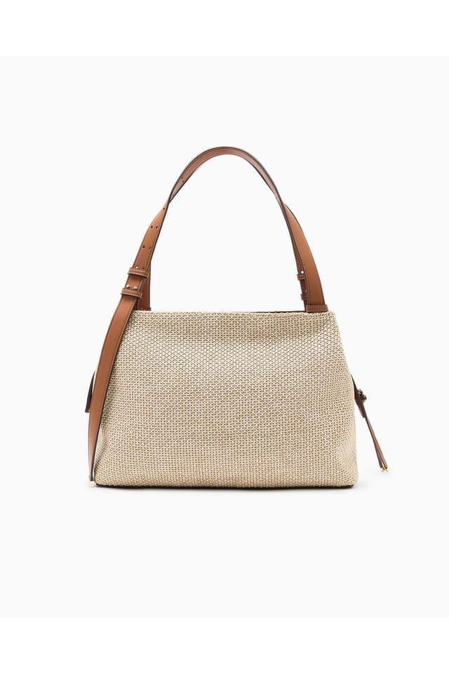 Armani Exchange Armani Exchange Women's Alice Raffia Shopper Natural - 2