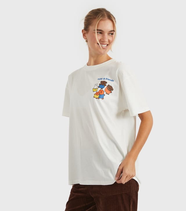 Skinnydip Women's White Miffy Day in the Life Top Skinnydip New Look - 2