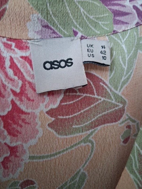 ASOS Multiple colour flower dress