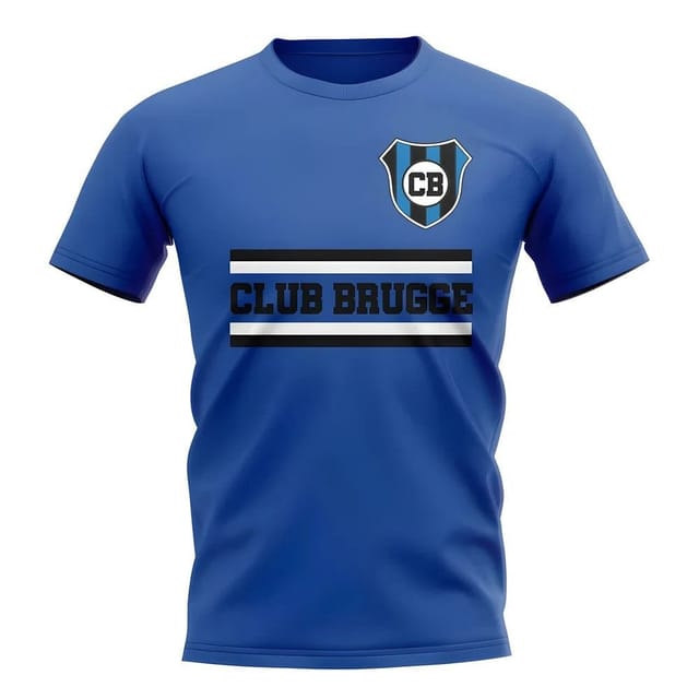 Club Bruuge Club Bruuge Men's Personalised Club Brugge Core Football Club T-Shirt Royal in Blue - 2