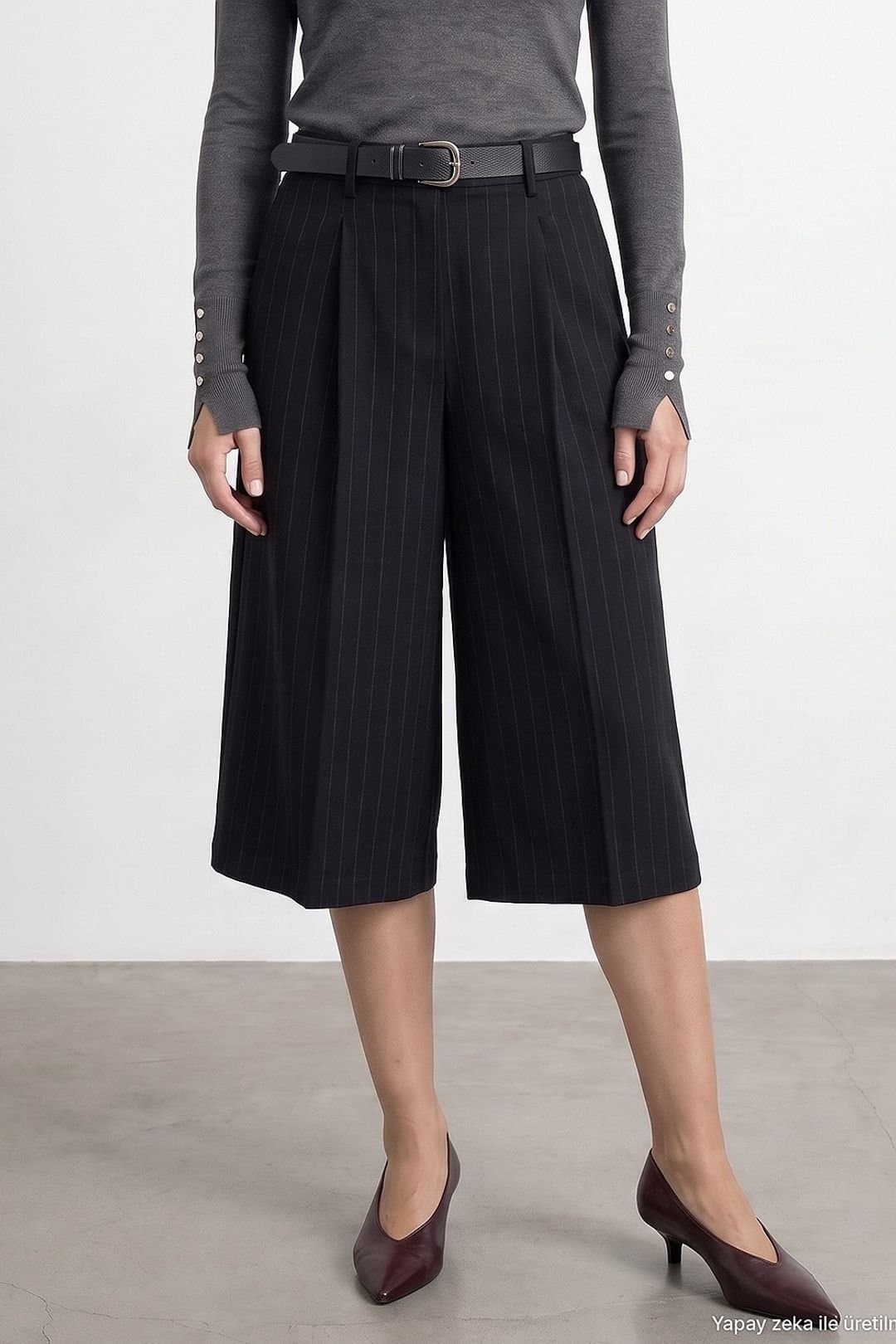 Dilvin Dilvin Women's Women's Tailored Shorts in Black