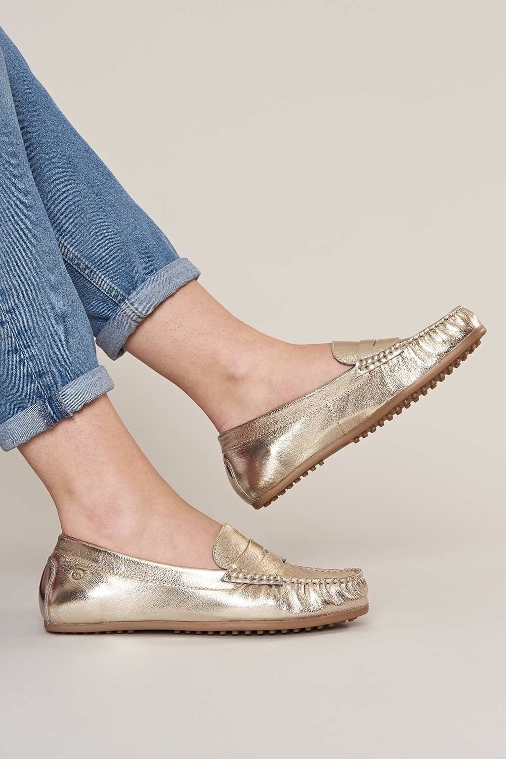 metallic gold