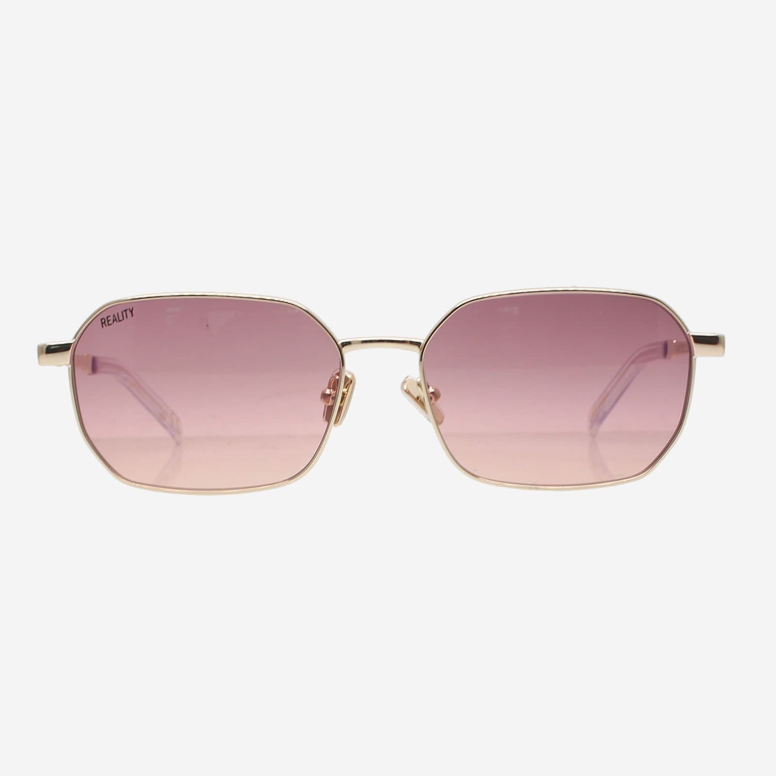 REALITY EYEWEAR REALITY EYEWEAR Women's Limelight Gold Sunset Sunglasses