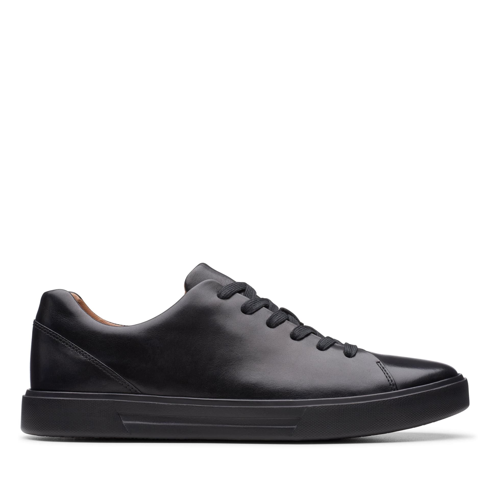 Clarks Clarks Men's Un Costa Lace Black Trainers, Lace Up