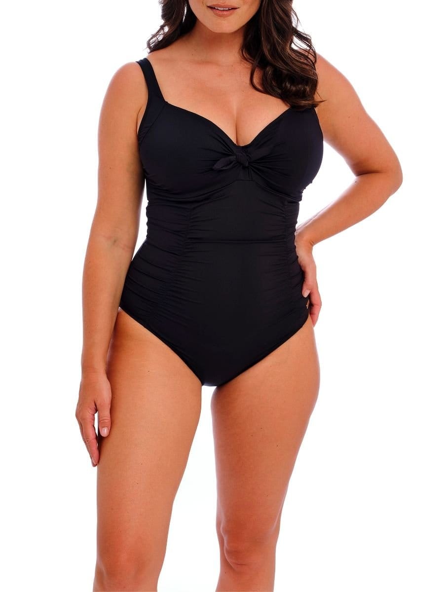 Fantasie Fantasie Women's Merissa Tie Front Swimsuit in Black - 4
