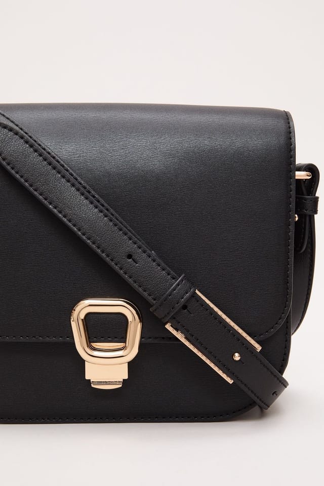 Phase Eight Phase Eight Women's Leather Crossbody Bag in Black - 3