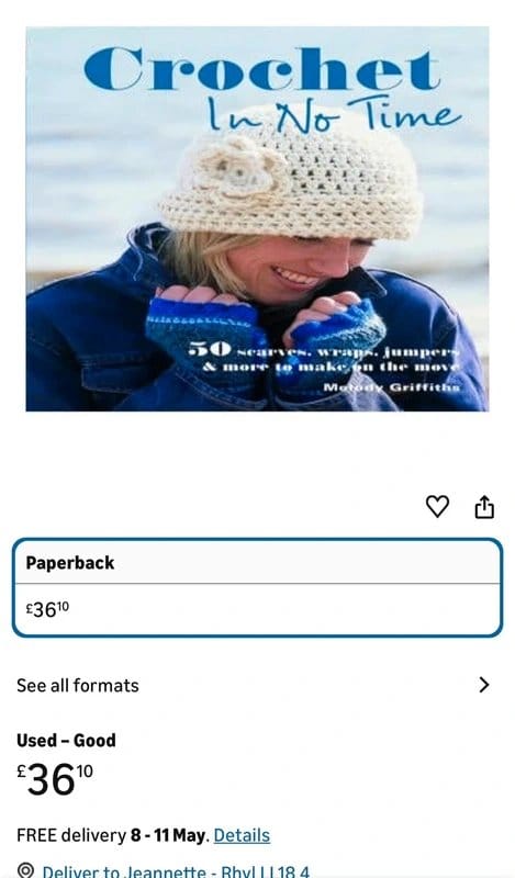 Craft Crochet In No Time Book - 1