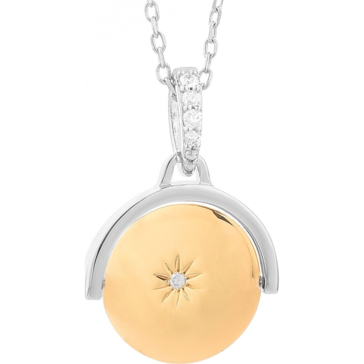 Secrecy Secrecy Women's P7169CDAWWC93 Necklace in Silver - 1