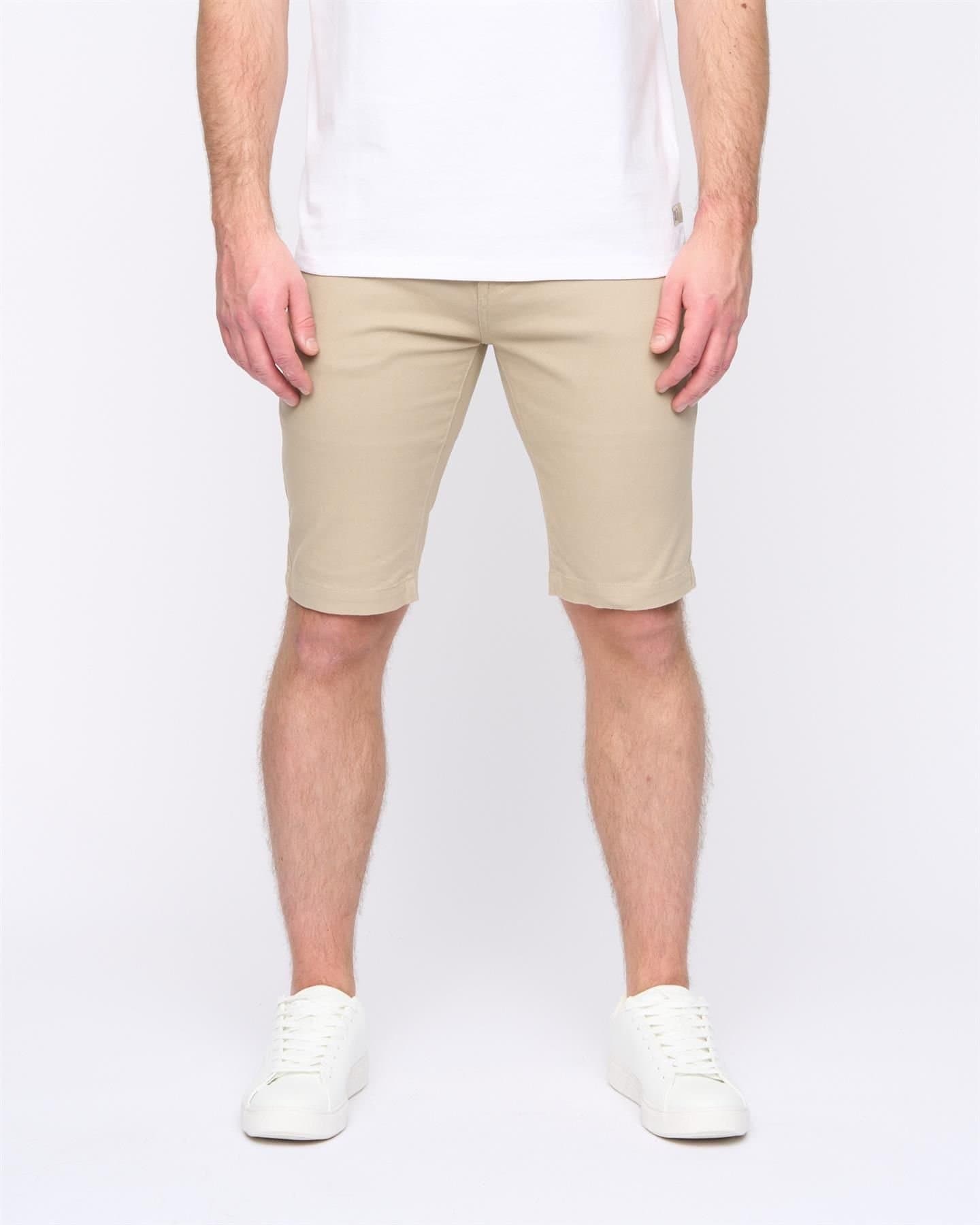 Duck&Cover Duck&Cover Men's Franztown Shorts in Stone