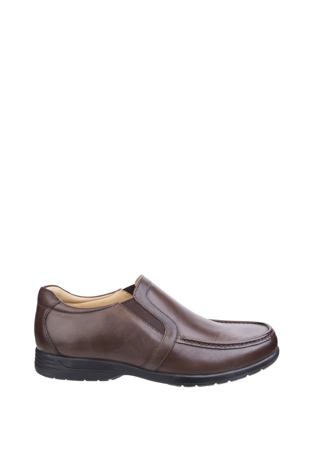 Fleet & Foster Fleet & Foster Men's Gordon Dual Fit Moccasin in Brown - 4