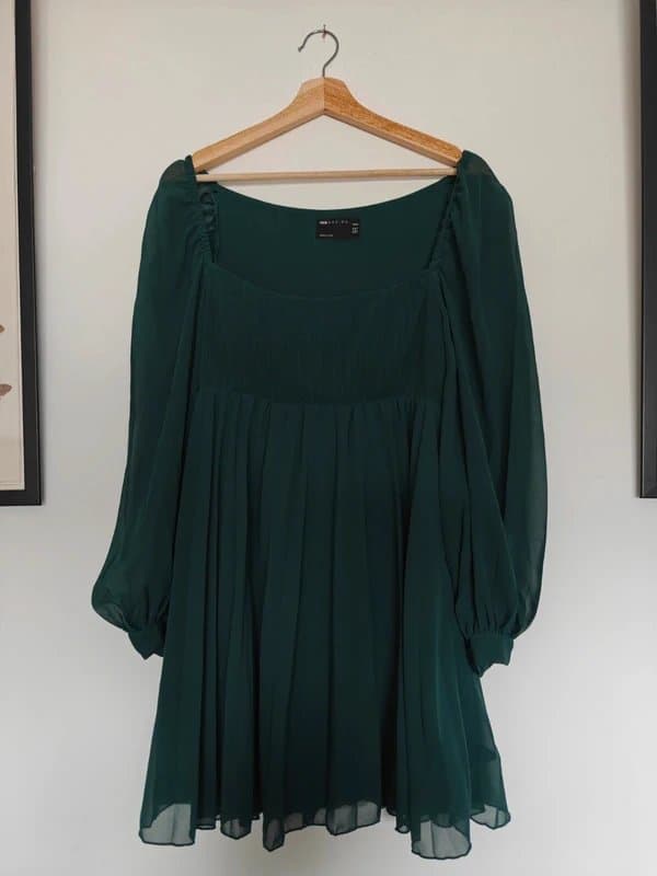 ASOS Emerald green ASOS dress