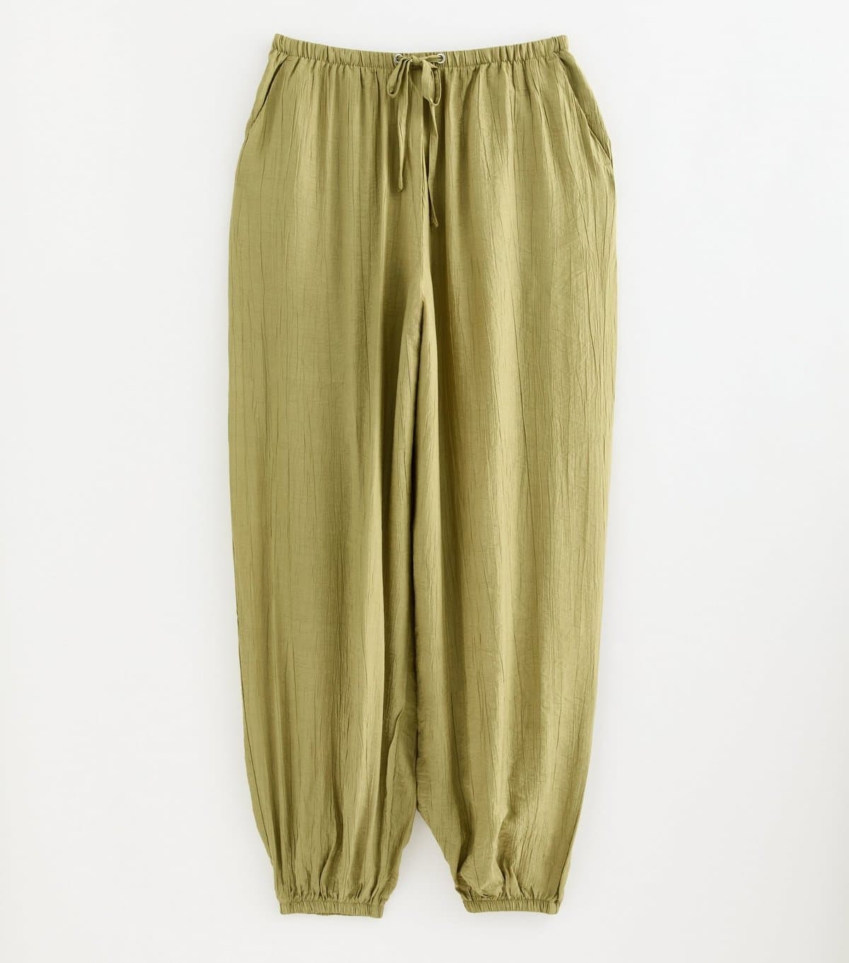 New Look New Look Olive Light Khaki Tall Drawstring Trousers
