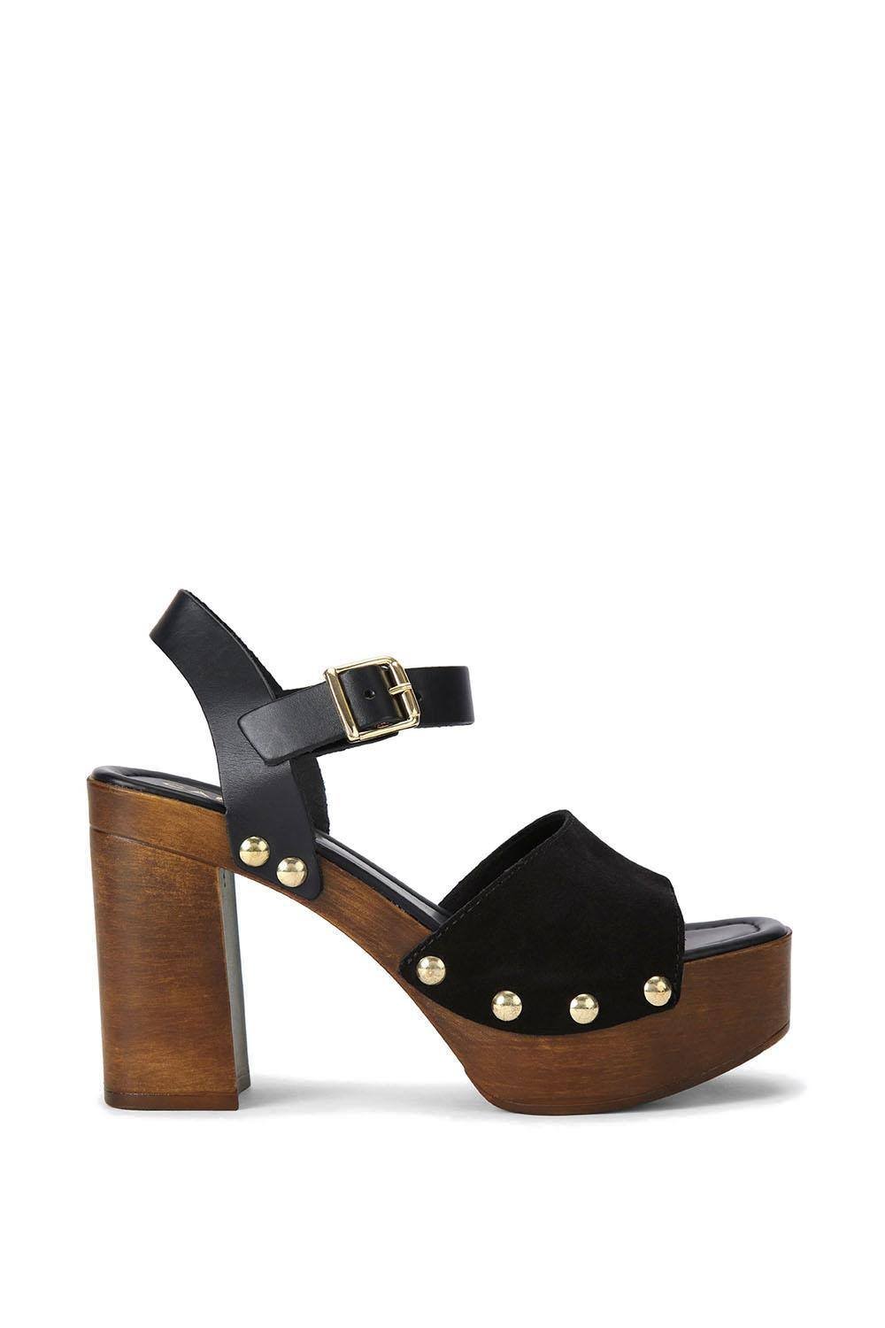 Carvela Carvela Women's 'Festa Block' Suede Heels in Black - 2