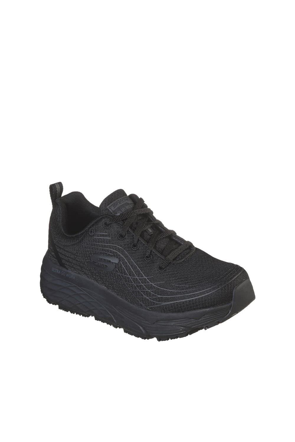 Skechers Skechers Women's Max Cushioning Elite Sr Occupational Shoes in Black
