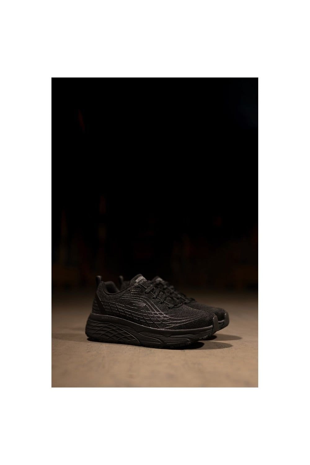 Skechers Skechers Women's Max Cushioning Elite Sr Occupational Shoes in Black - 4