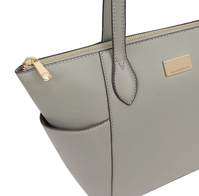 Paul Costelloe Paul Costelloe Women's Morava Leather Tote/Shoulder Bag in Green - 2