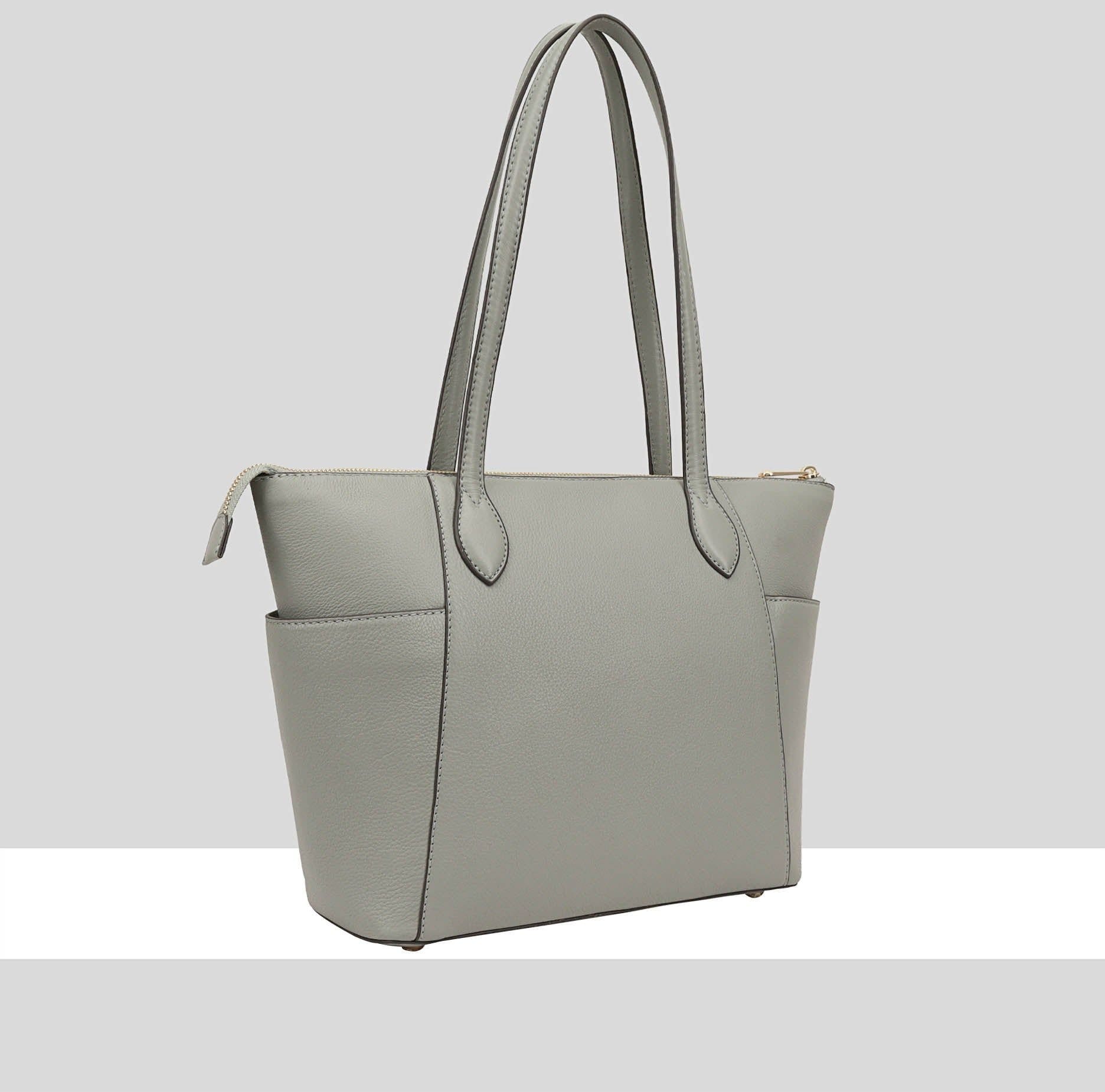 Paul Costelloe Paul Costelloe Women's Morava Leather Tote/Shoulder Bag in Green - 4