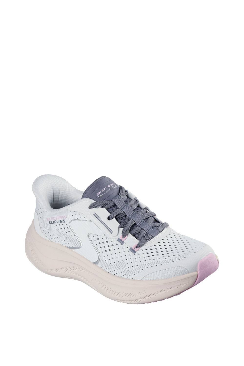 Skechers Skechers Women's Skech Cloud Plush Horizon Trainers in White - 4