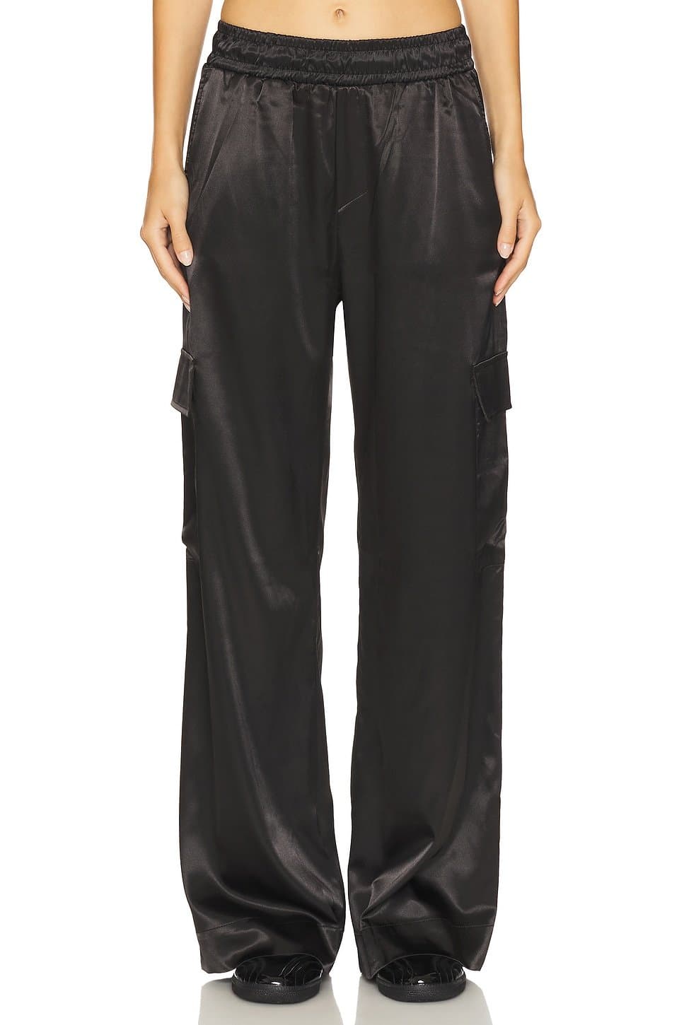 revolve Satin Cargo Pant