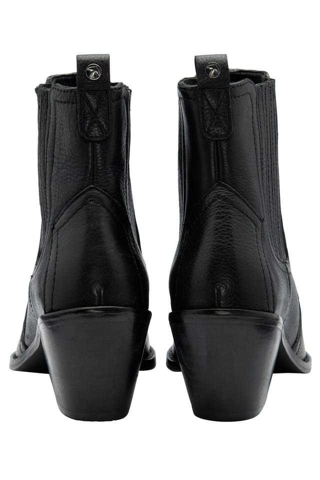 Ravel Ravel Women's 'Cann' Leather Ankle Boots in Black - 3