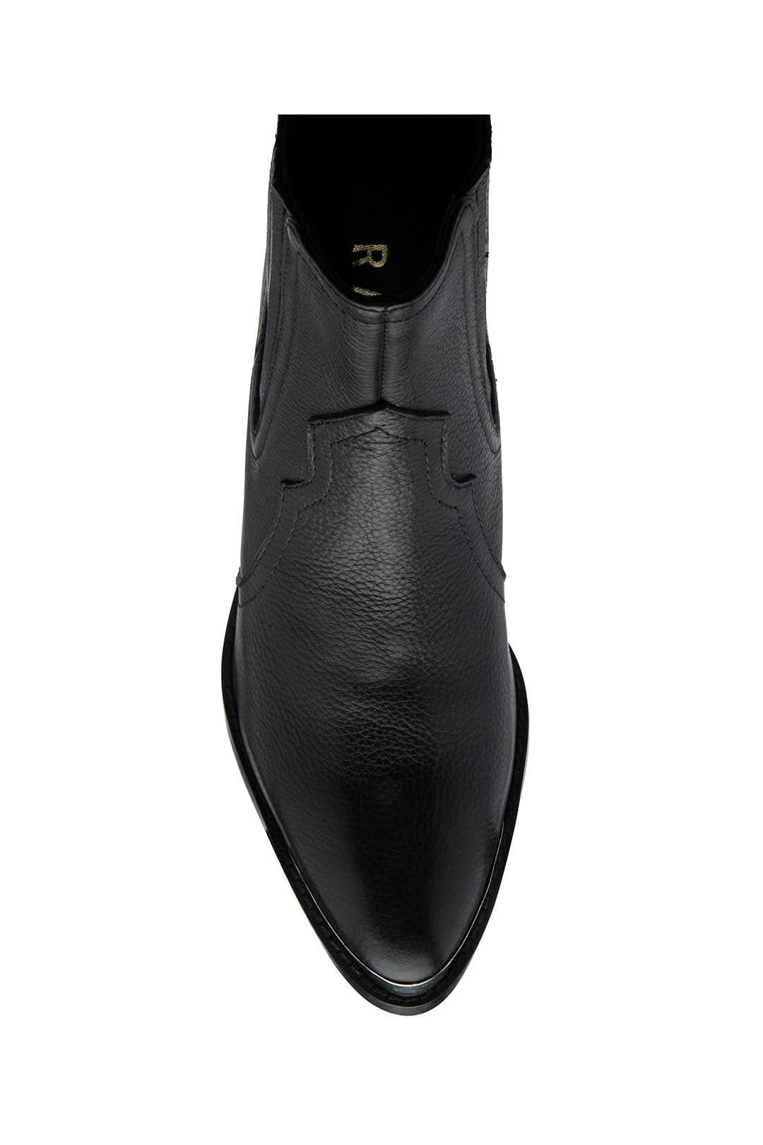 Ravel Ravel Women's 'Cann' Leather Ankle Boots in Black - 4
