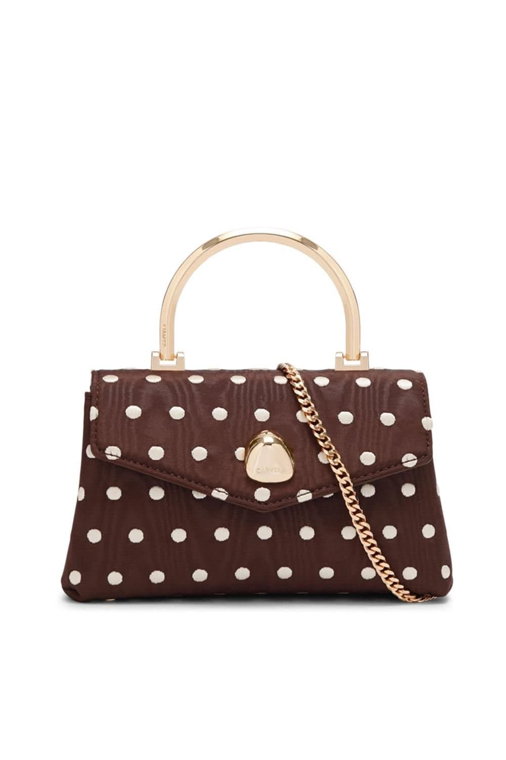 Carvela Carvela Women's 'Amara Top Handle' Bag in Brown