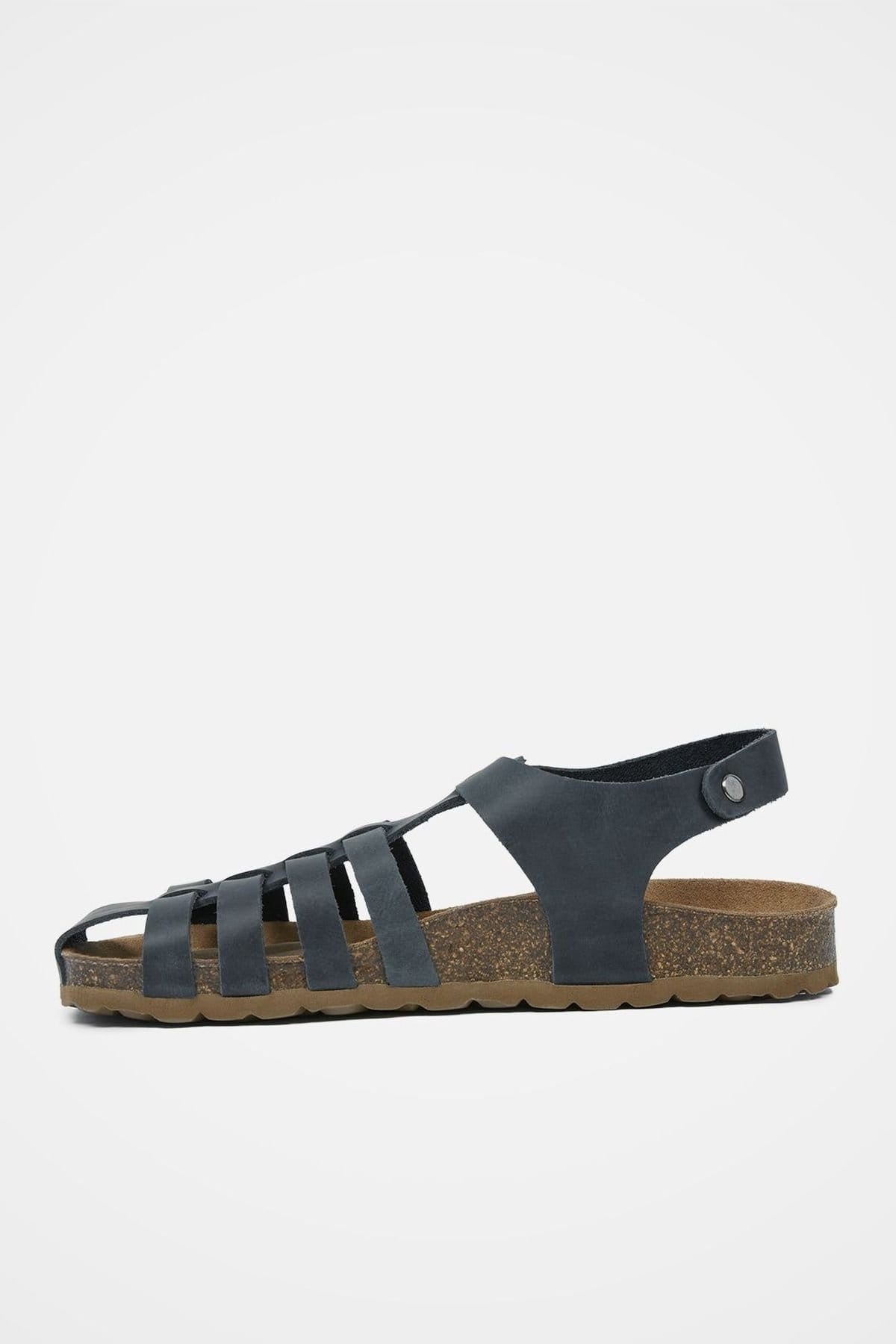 Celtic & Co Celtic & Co Women's Fisherman's Sandal in Mid Navy - 4