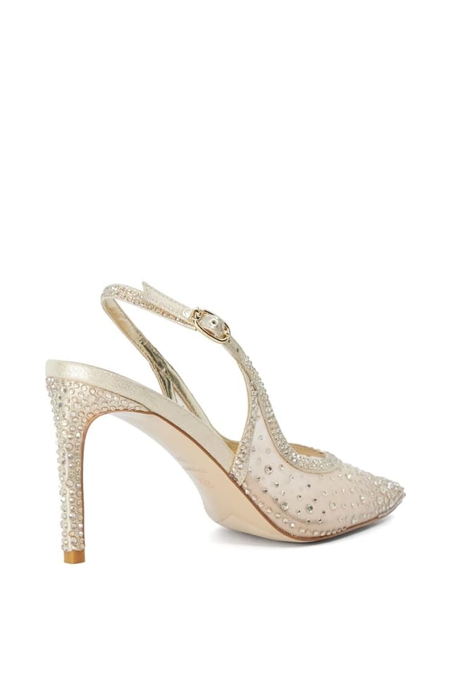 Dune London Dune London Women's 'Cypress' Court Shoes in Metallics - 3