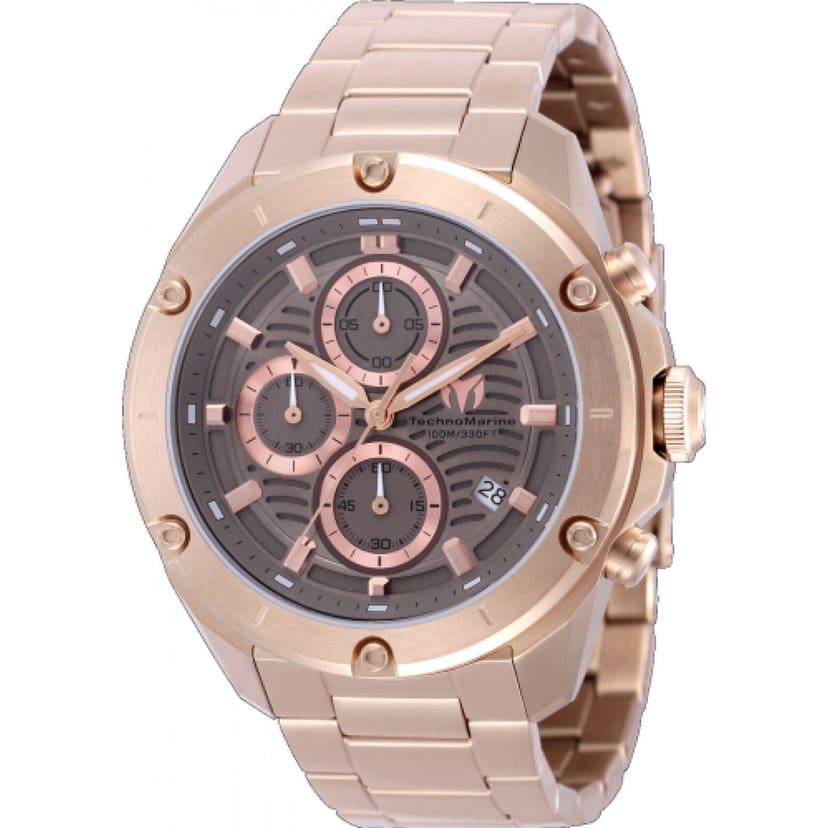 TechnoMarine TechnoMarine Men's TM-325020 Oceanico 44mm Quartz Watch in Rose Gold - 1