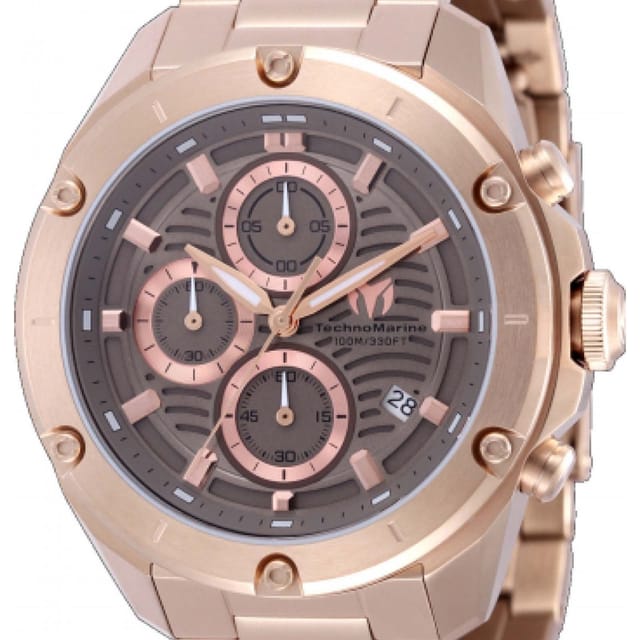 TechnoMarine TechnoMarine Men's TM-325020 Oceanico 44mm Quartz Watch in Rose Gold - 2