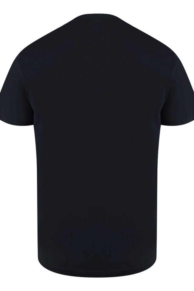 Love Moschino Love Moschino Men's Short Sleeve Crew Neck T-shirt in Black - 2