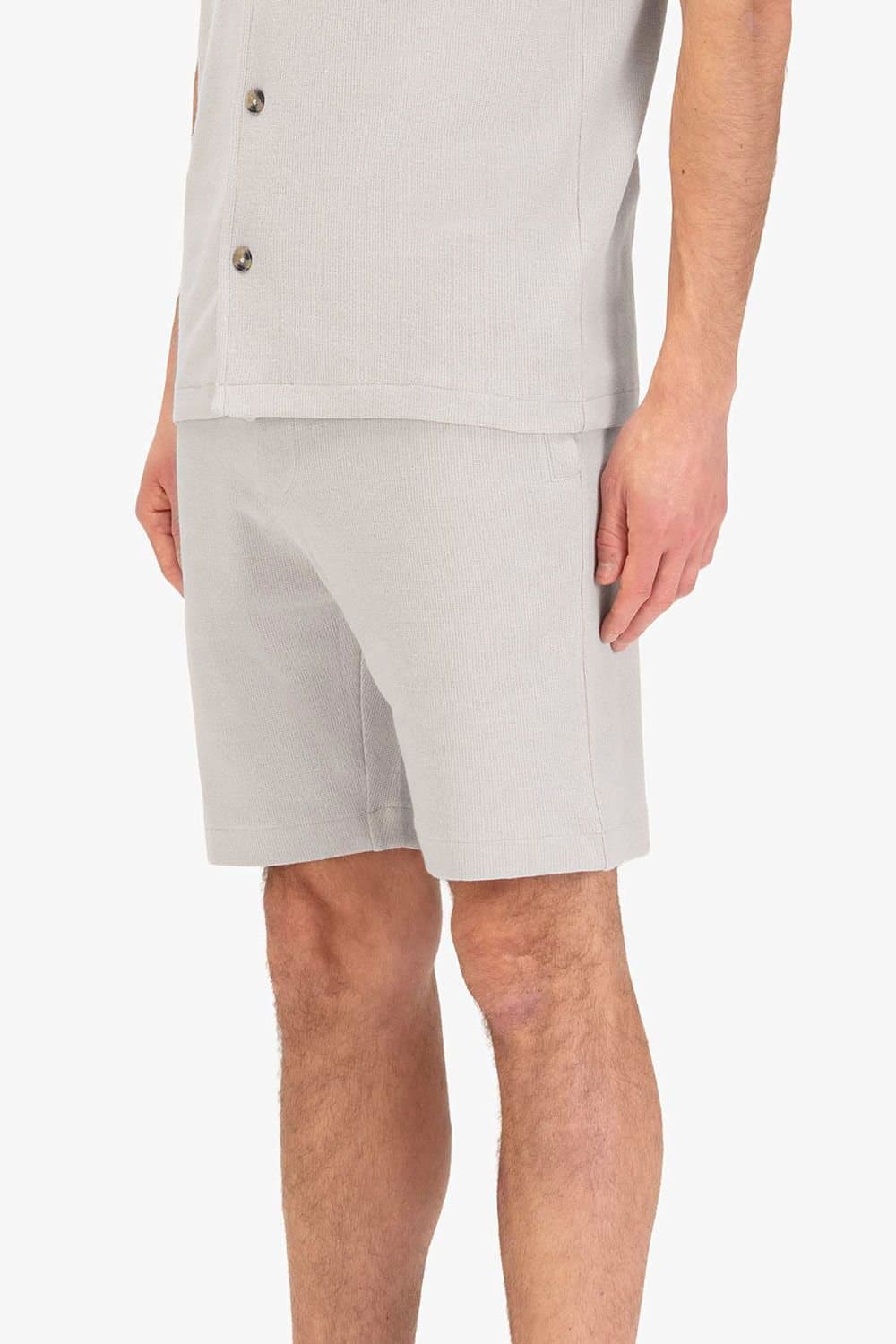 Luke 1977 Luke 1977 Men's Laki Smart Shorts in Light Grey