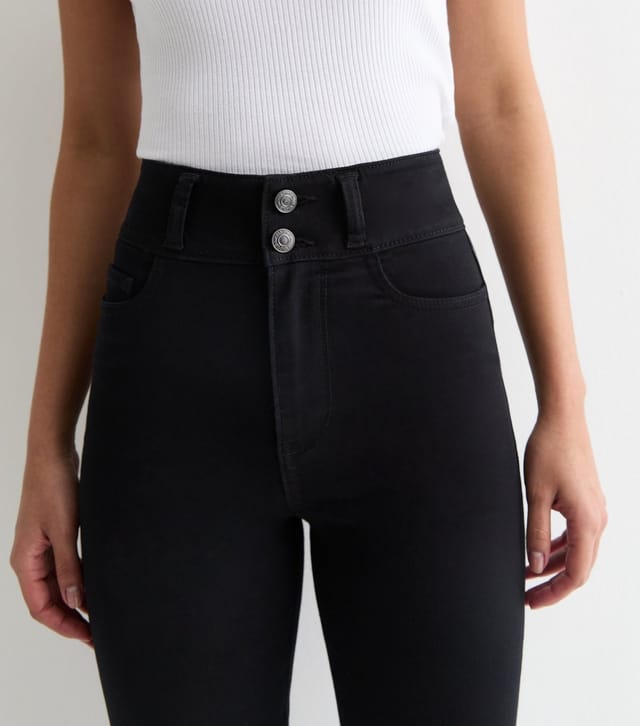 New Look Women's Tall Black High Waist Yazmin Skinny Jeans New Look - 3
