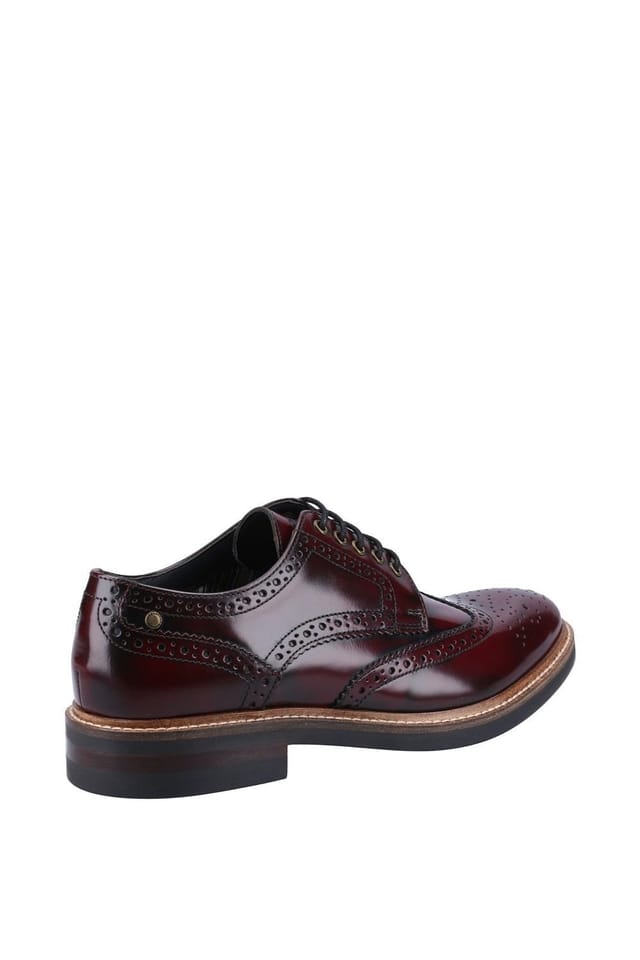 Base London Base London Men's Woburn Excel Brogue in Wine - 2